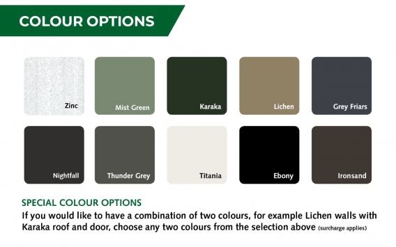 Fortress colour options m