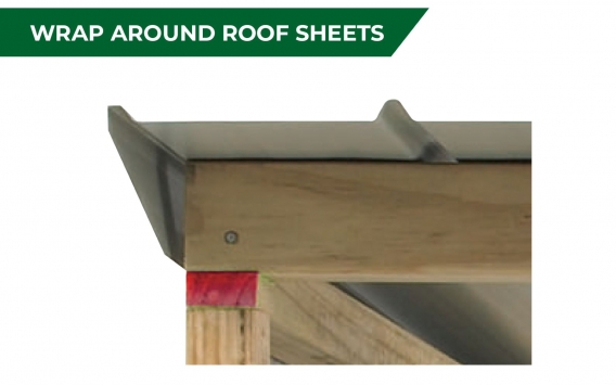 Wrap around roof sheets m