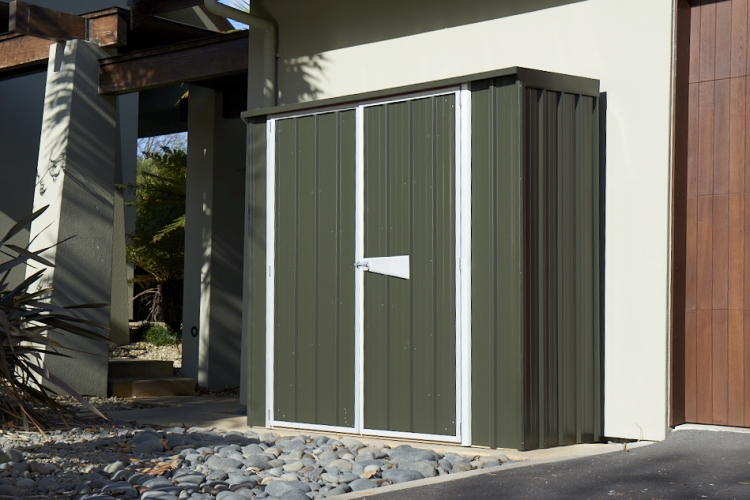 Riverlea 0037 skillion shed lock up storage compact
