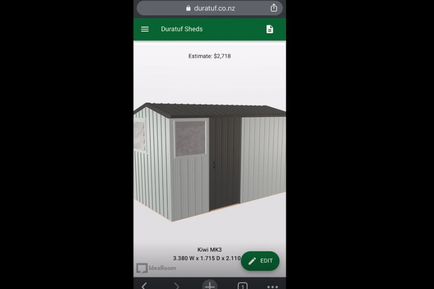 Shed builder mobile