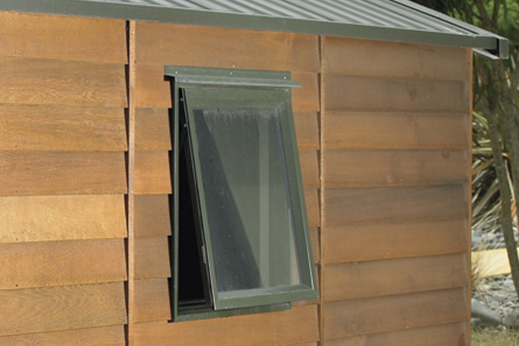 Cedar Open Window
