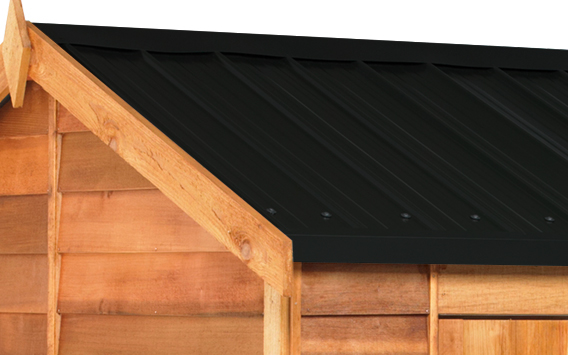 Cedar Steel Roof Ebony