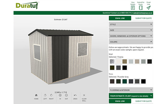 Shed Configurator