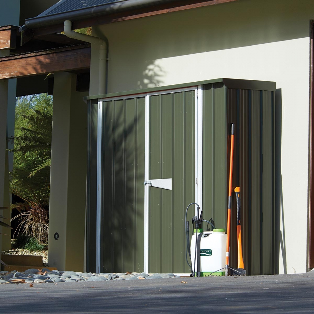 Semi-Timber Frame Garden Sheds Model 2007 1200x1200px