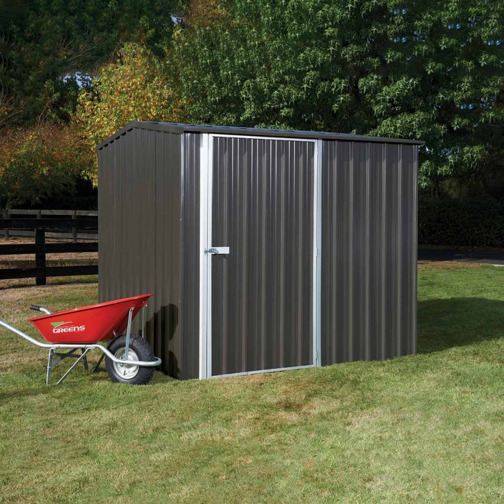 Semi-Timber Frame Garden Sheds Model GG77.1 1200x1200px